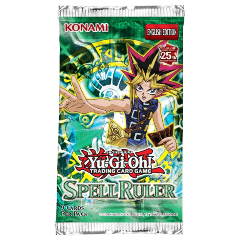 Yu-Gi-Oh! 25th Anniversary Spell Ruler Booster Pack (9 Cards)