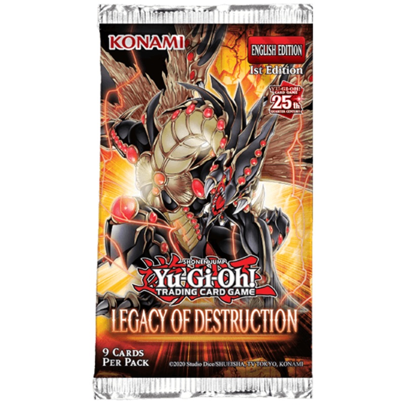 Yu-Gi-Oh! Legacy Of Destruction Booster Pack (9 cards)