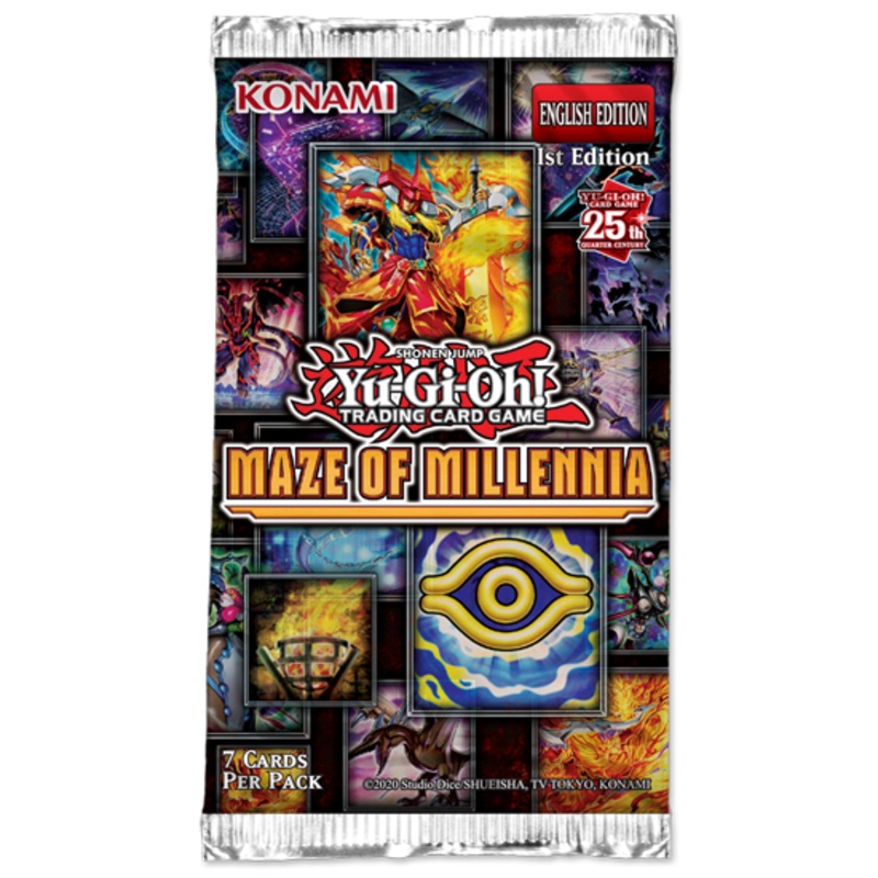 Yu-Gi-Oh! Maze of Millenia Booster Pack (7 cards)