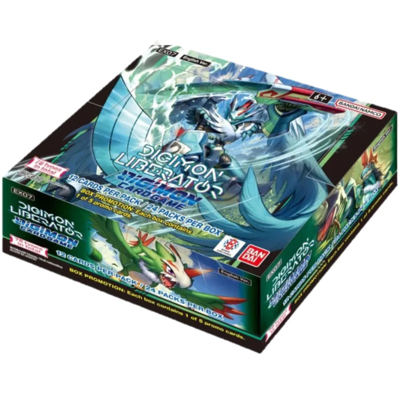 Digimon Card Game: Digimon Liberator - Booster Box EX07 (24 packs)