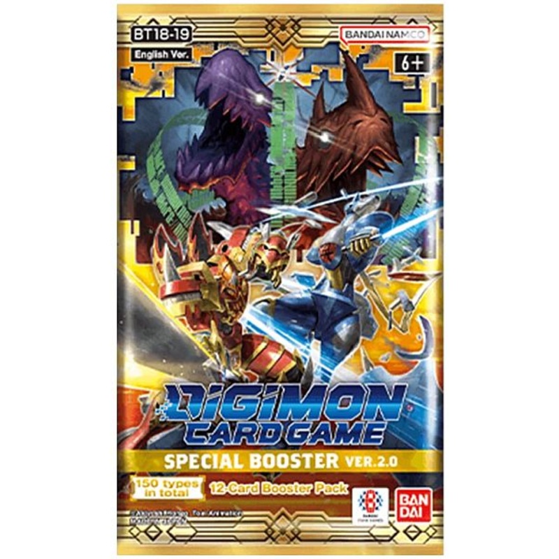 Digimon Special Booster Ver.2.0 - Booster Pack BT18-19 (12 card)
