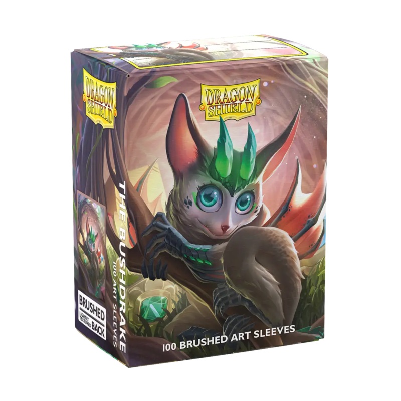 Dragon Shield: Standard Size Brushed Art Sleeves - The Bushdrake (100pcs)