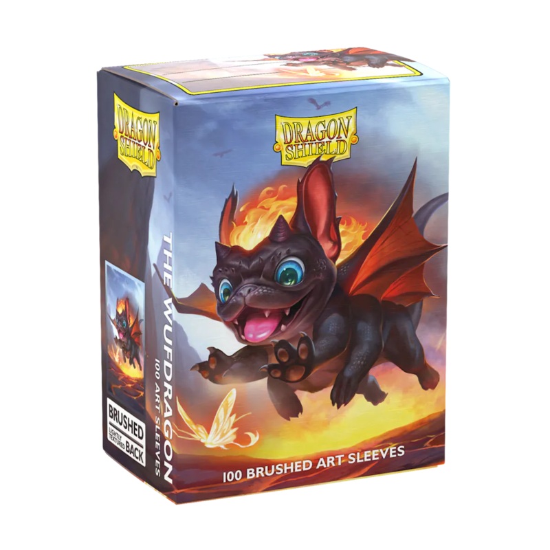 Dragon Shield: Standard Size Brushed Art Sleeves - The Wufdragon