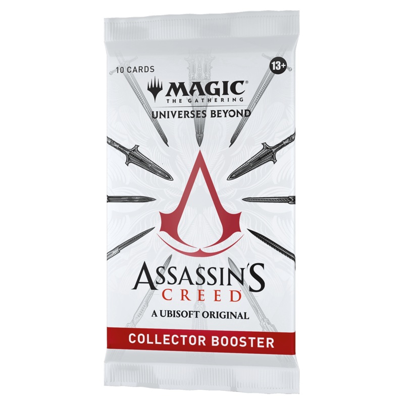 MTG Assassin's Creed Collector Booster Pack (10 cards)