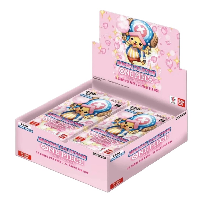 One Piece Card Game: Memorial Collection - Extra Booster Box EB01 (24 packs)