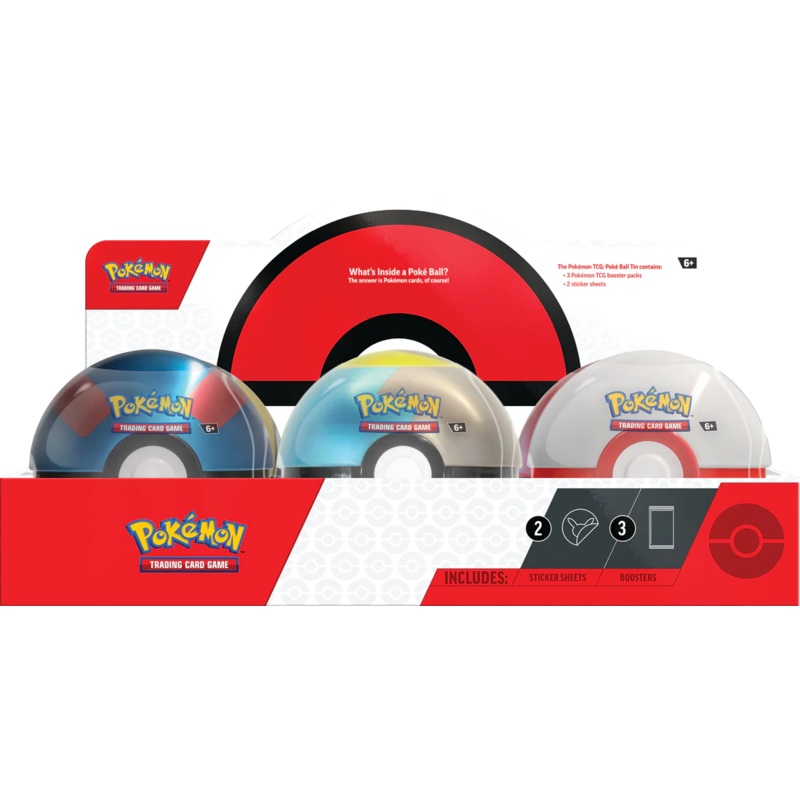 Pokemon TCG: Poke Ball Tin 2024