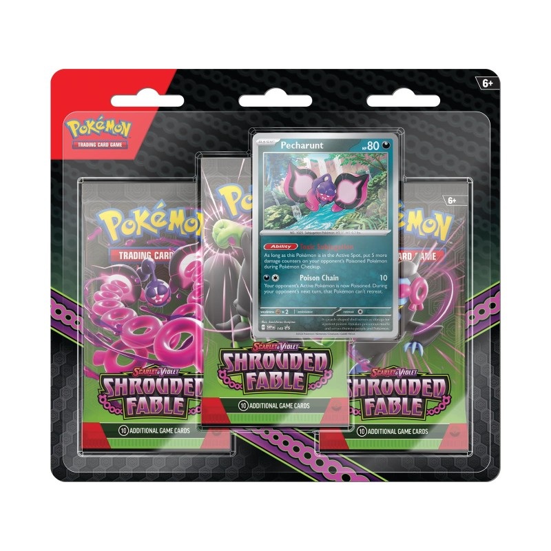 Pokemon TCG: Shrouded Fable - 3 Pack Blister