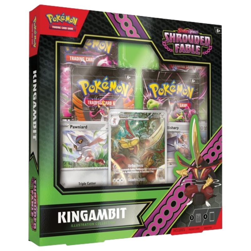 Pokemon TCG: Shrouded Fable - Kingambit Illustration Collection