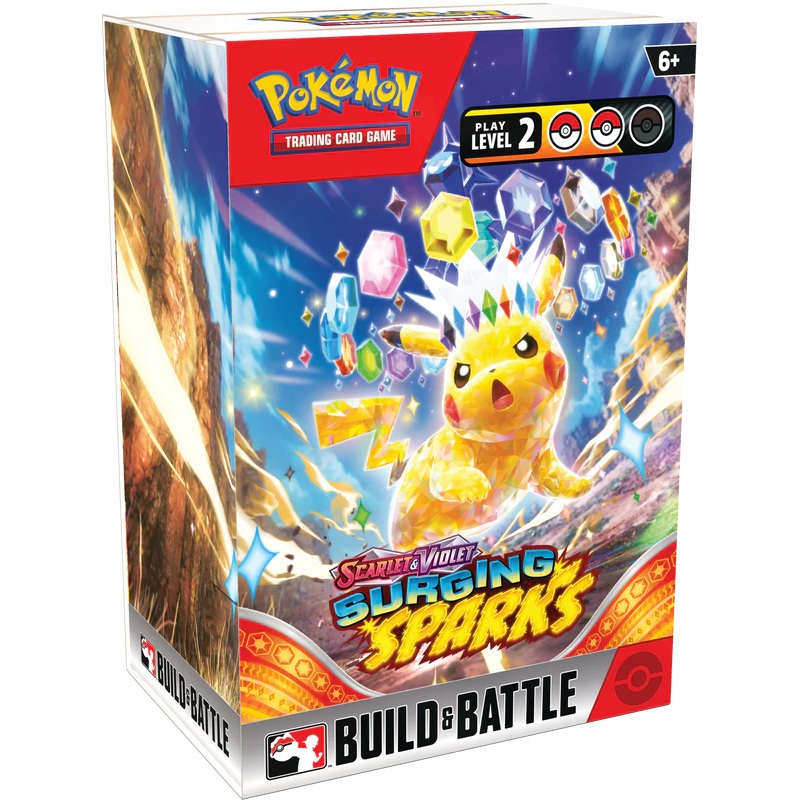 Pokemon TCG: Surging Sparks - Build & Battle Box