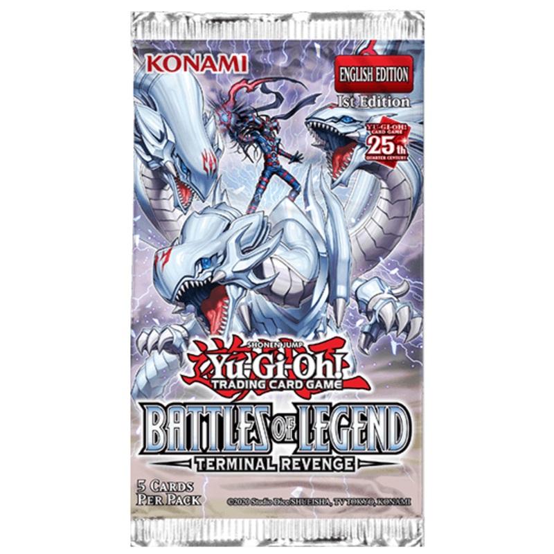 Yu-Gi-Oh! Battles of Legend: Terminal Revenge Booster Pack (5 cards)