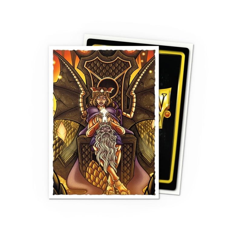 Dragon Shield: Standard Size Matte Art Sleeves - Queen Athromark Portrait (100pcs)