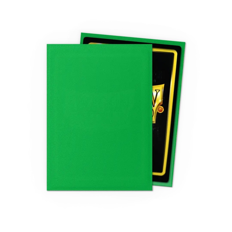 Dragon Shield: Standard Size Matte Sleeves - Apple Green (60pcs)