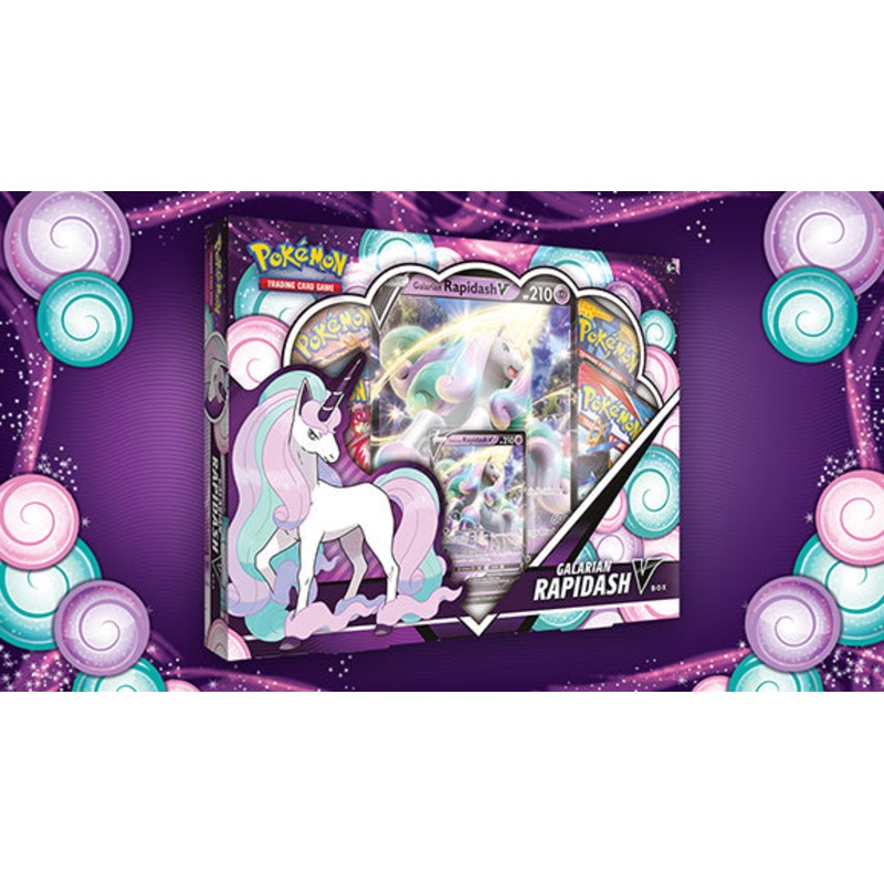 Pokemon TCG Galarian Rapidash V Box