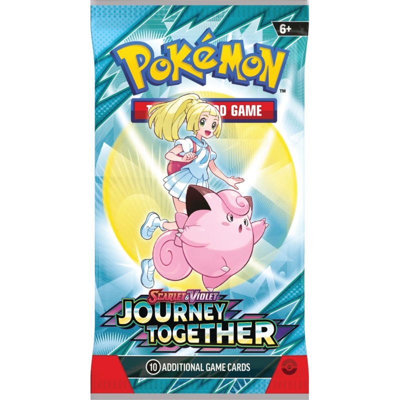 Pokemon TCG: Journey Together - Booster Pack (10 cards)