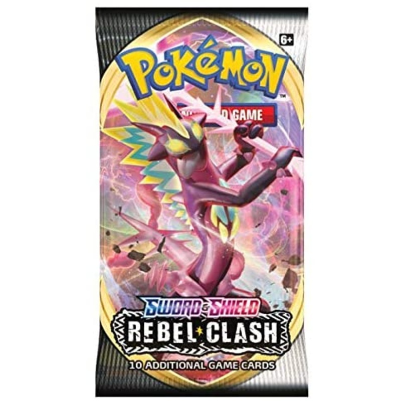 Pokemon TCG Rebel Clash Booster Pack (10 cards)