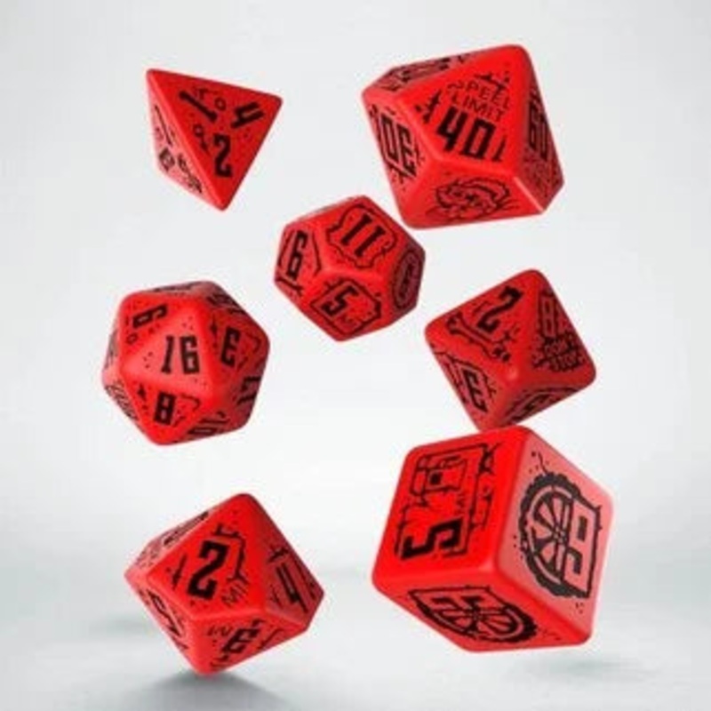 Q Workshop: Final Race Dice Set - Engine Roar (7pcs)