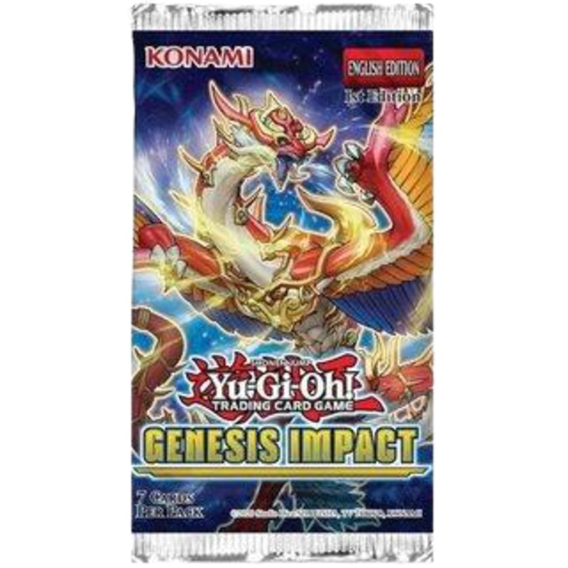 Yu-Gi-Oh! Genesis Impact Booster Pack (9 cards)