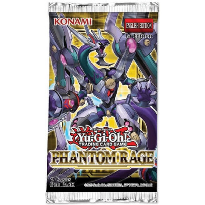 Yu-Gi-Oh! Phantom Rage Booster Pack (1st Edition)