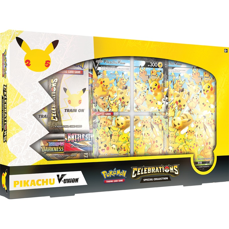 Pokemon TCG Celebrations Pikachu V-UNION Collection