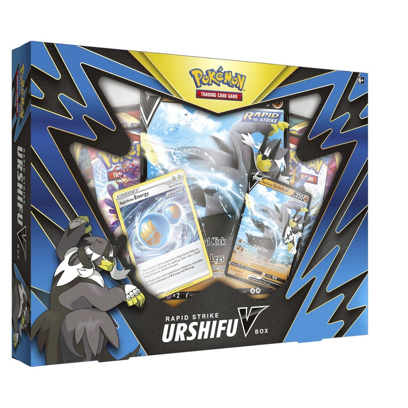 Pokemon TCG Rapid Strike Urshifu V Box