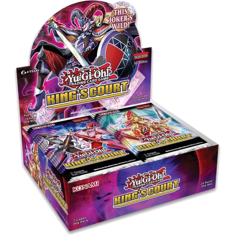 Yu-Gi-Oh! King's Court Booster Box (1st Edition)