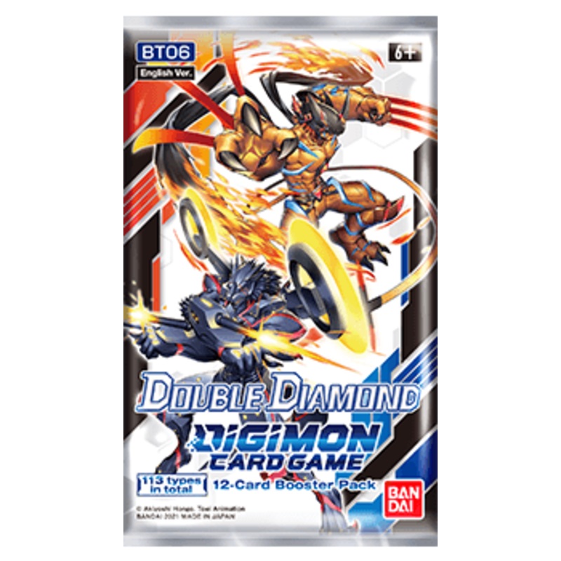 Digimon Card Game Double Diamond Booster Pack (12 cards) BT06