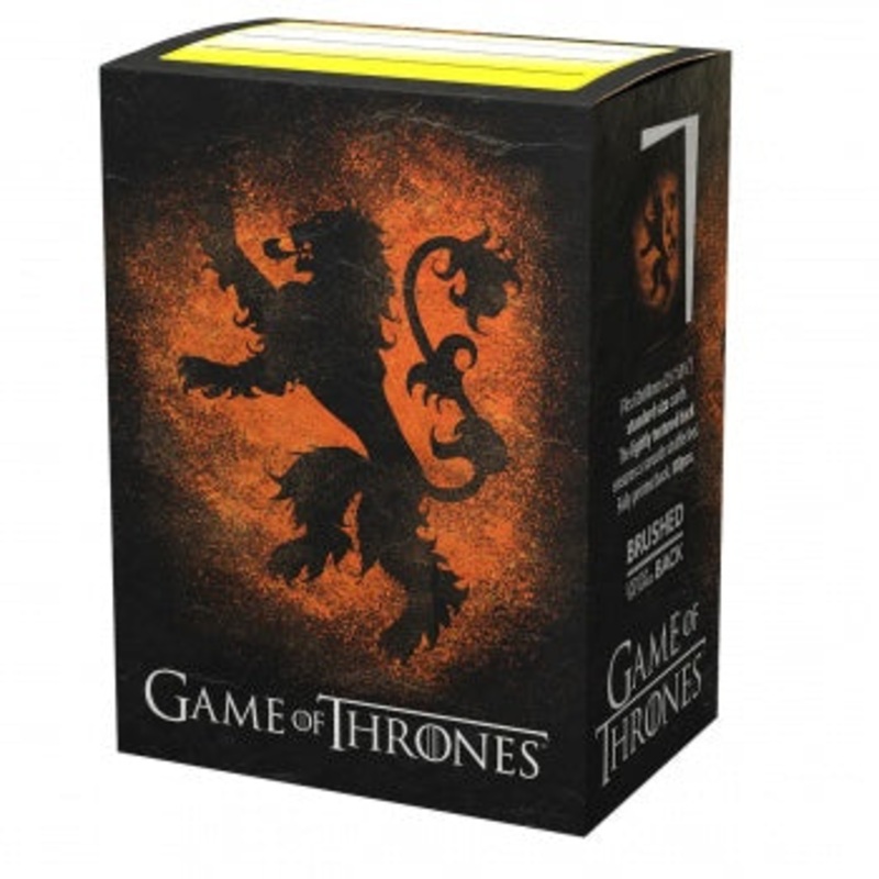 Dragon Shield Brushed Art Standard Size Sleeves - Game of Thrones Houses (100pcs)