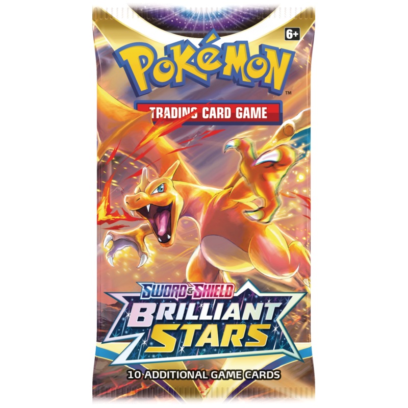 Pokemon TCG Brilliant Stars Sleeved Booster Pack (10 cards)