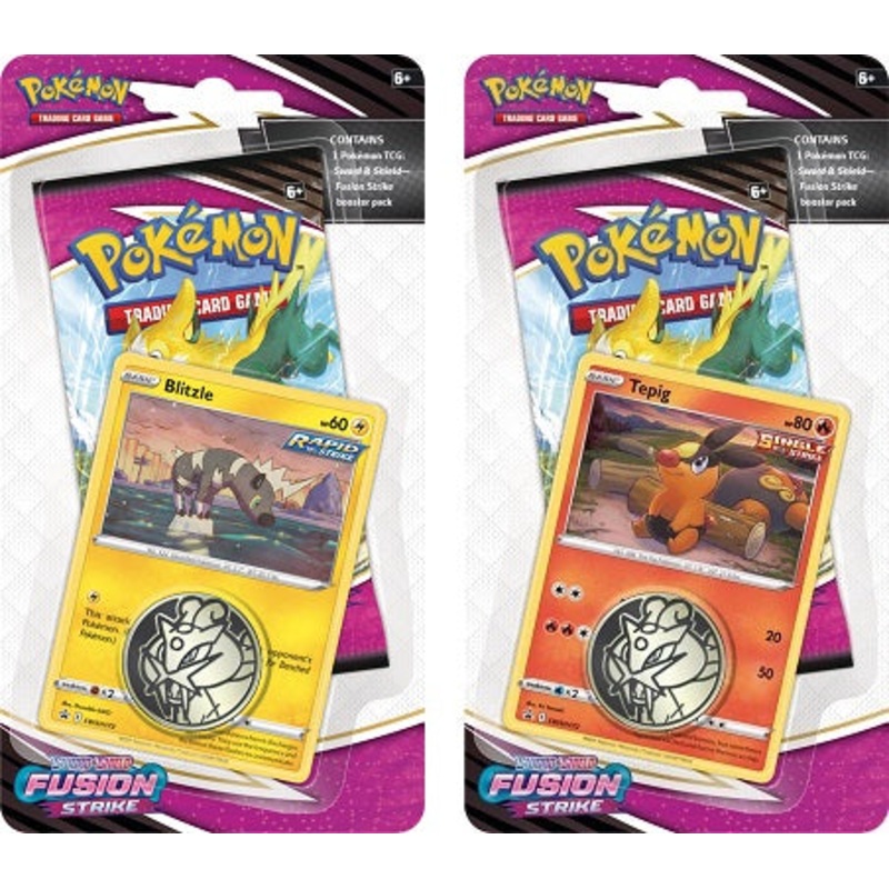 Pokemon TCG Fusion Strike Checklane Blister