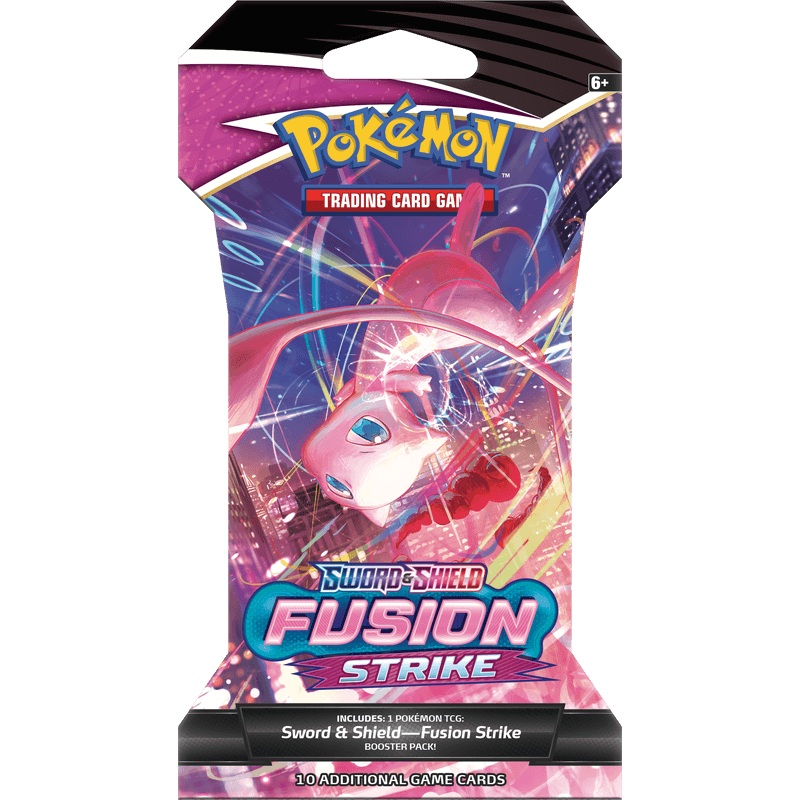 Pokemon TCG Fusion Strike Sleeved Booster Pack (10 cards)