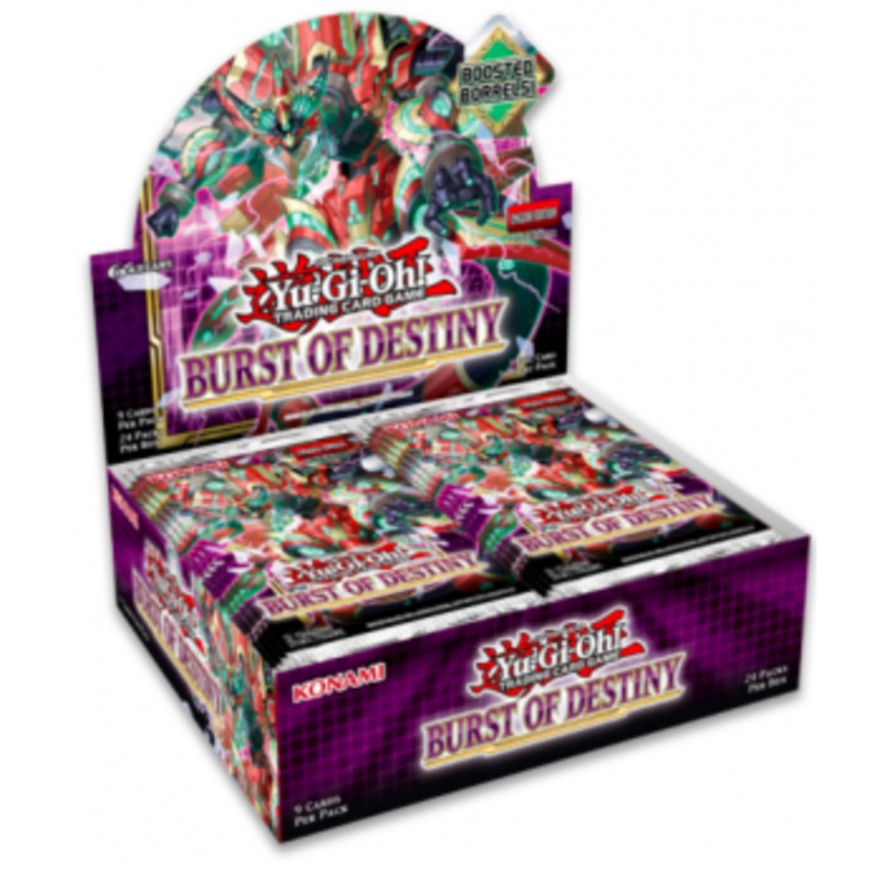Yu-Gi-Oh! Burst of Destiny Booster Box (24 packs)