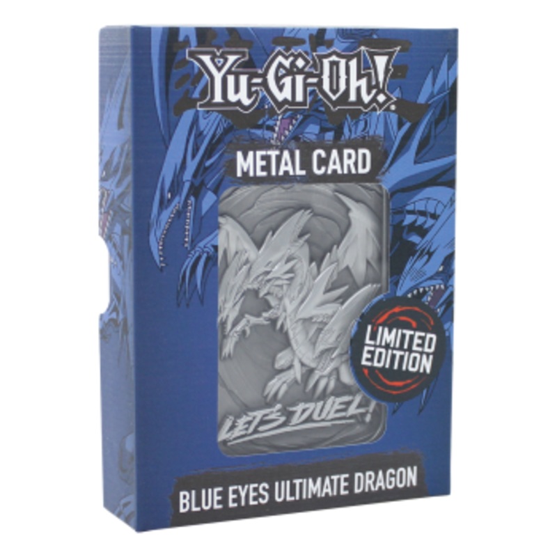 Yu-Gi-Oh! Limited Edition Metal Card Collectible - Blue Eyes Ultimate Dragon
