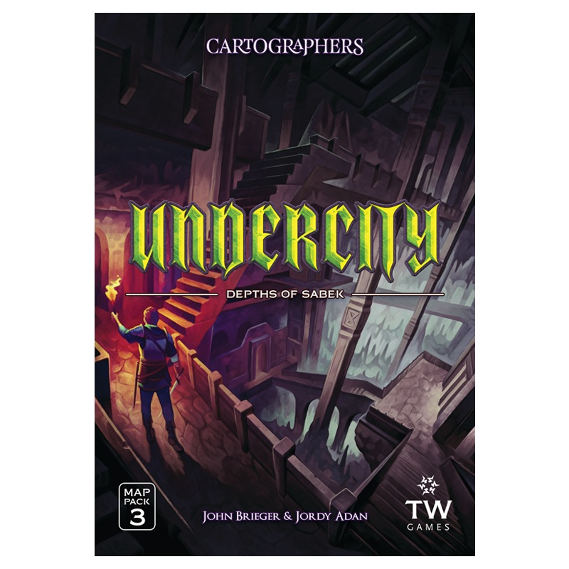 Cartographers Map Pack 3: Undercity  Depths of Sabek (2021)