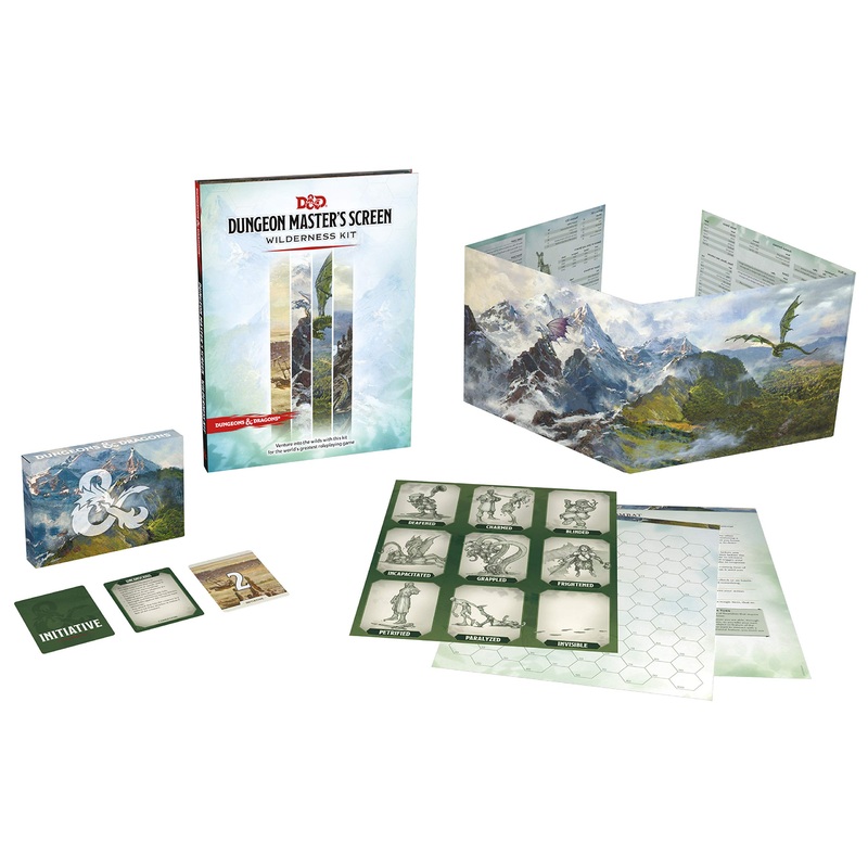 D&D: Dungeon Master's Screen - Wilderness Kit