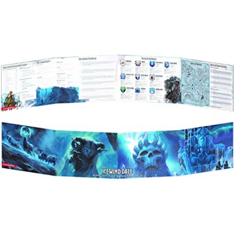 D&D Icewind Dale: Rime of the Frostmaiden - DM Screen
