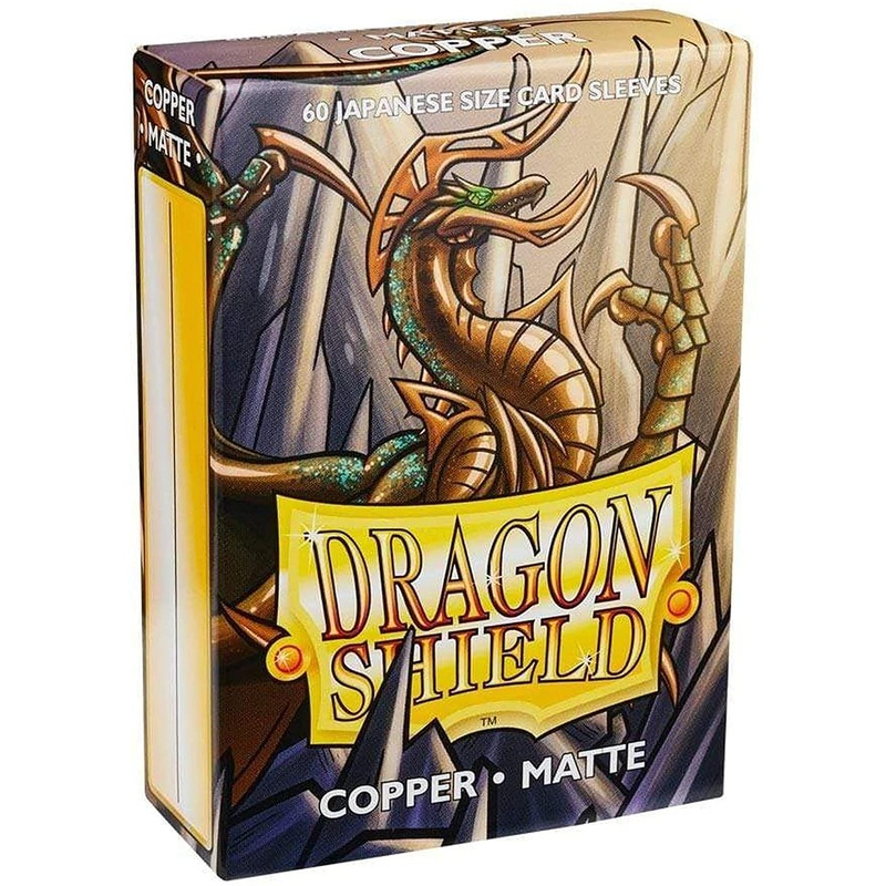 Dragon Shield: Japanese Size Matte Sleeves - Copper (60pcs)