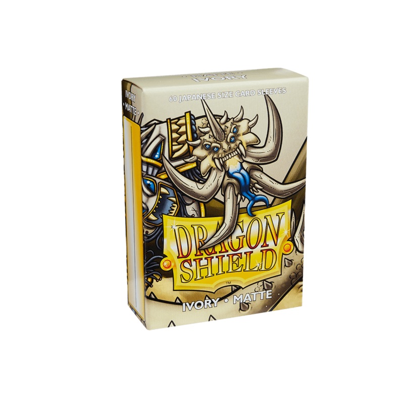 Dragon Shield: Japanese Size Matte Sleeves - Ivory (60pcs)
