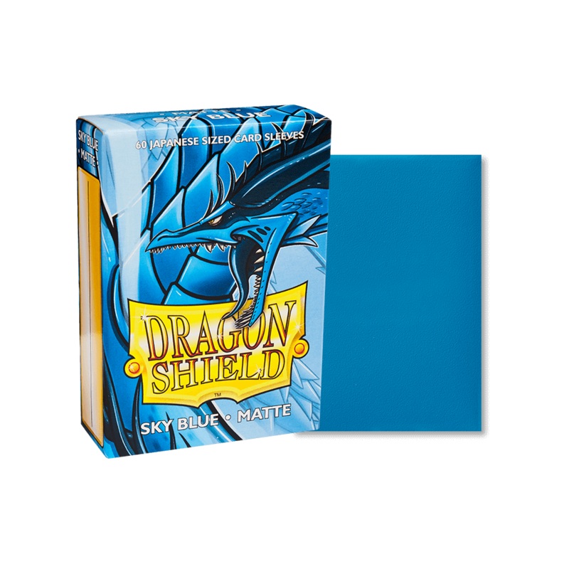 Dragon Shield: Japanese Size Matte Sleeves - Sky Blue (60pcs)