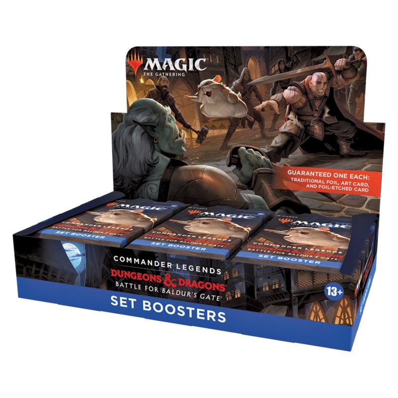 MTG D&D Battle for Baldur's Gate Set Booster Box (18 packs)