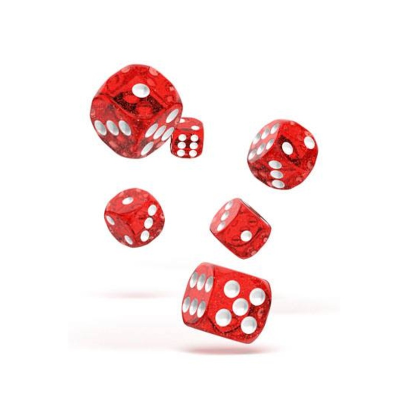 Oakie Doakie Dice D6 16 mm 12pcs Speckled