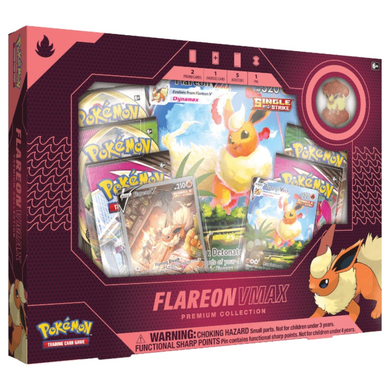 Pokemon TCG Flareon VMAX Premium Collection