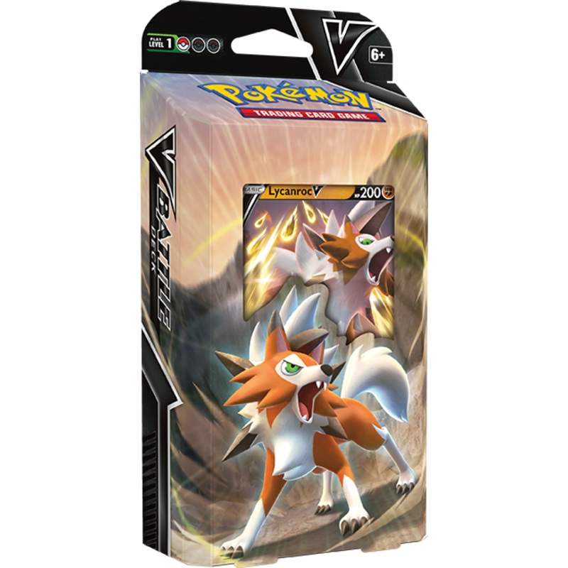 Pokemon TCG Lycanroc V Battle Deck