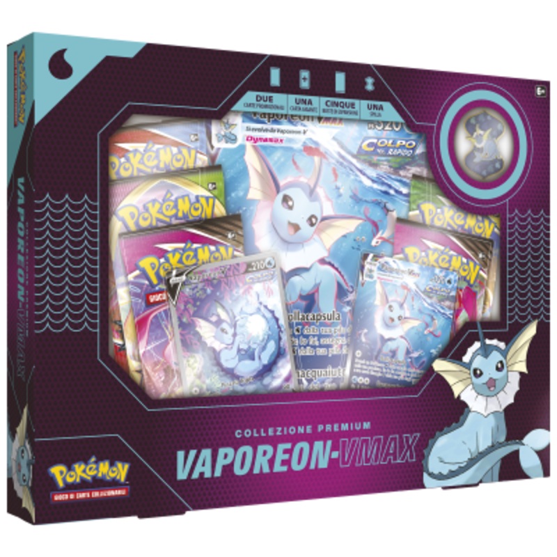 Pokemon TCG Vaporeon VMAX Premium Collection