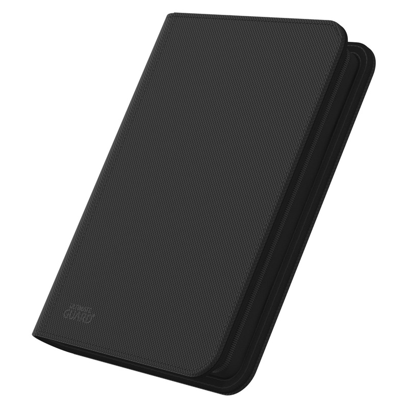 Ultimate Guard: Zipfolio 160 Xenoskin 8 Pocket - Black