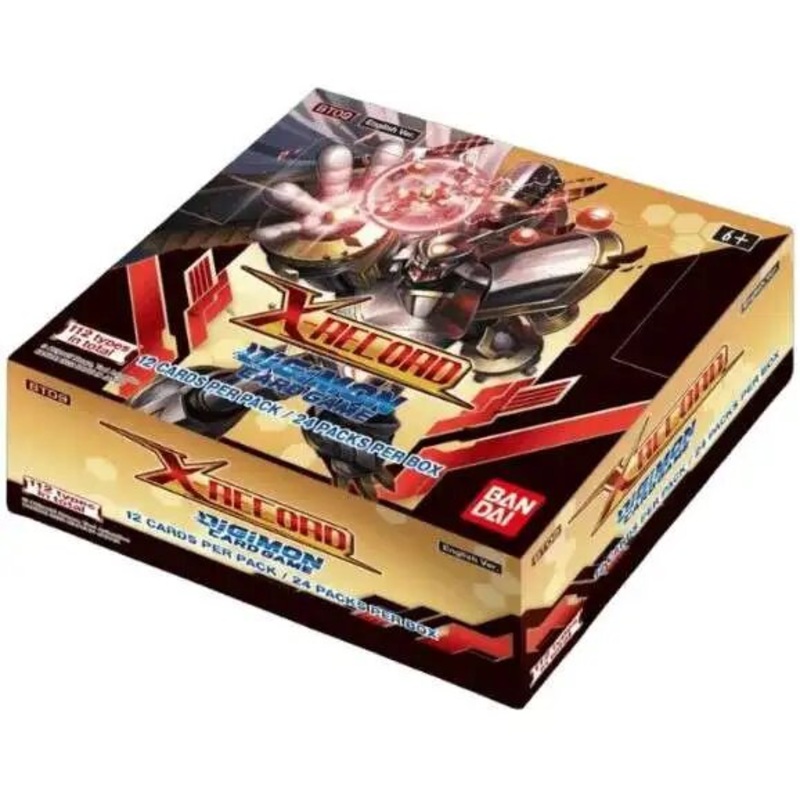 Digimon Card Game BT09 Xrecord Booster Box (24 Packs)