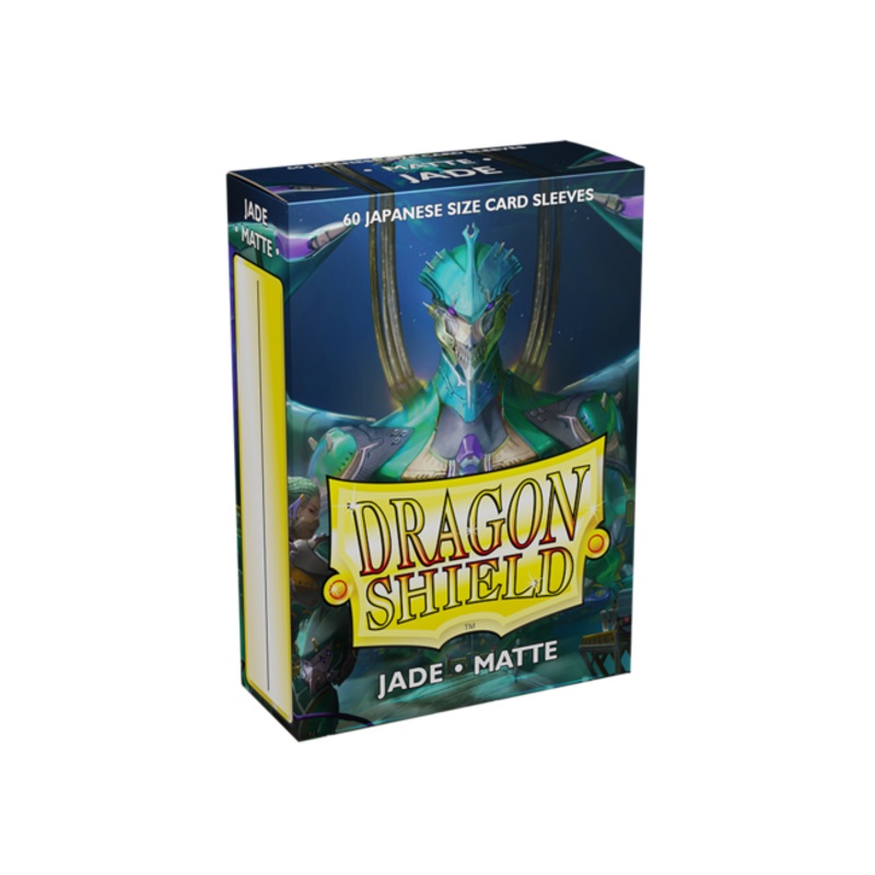 Dragon Shield: Japanese Size Matte Sleeves - Jade (60pcs)