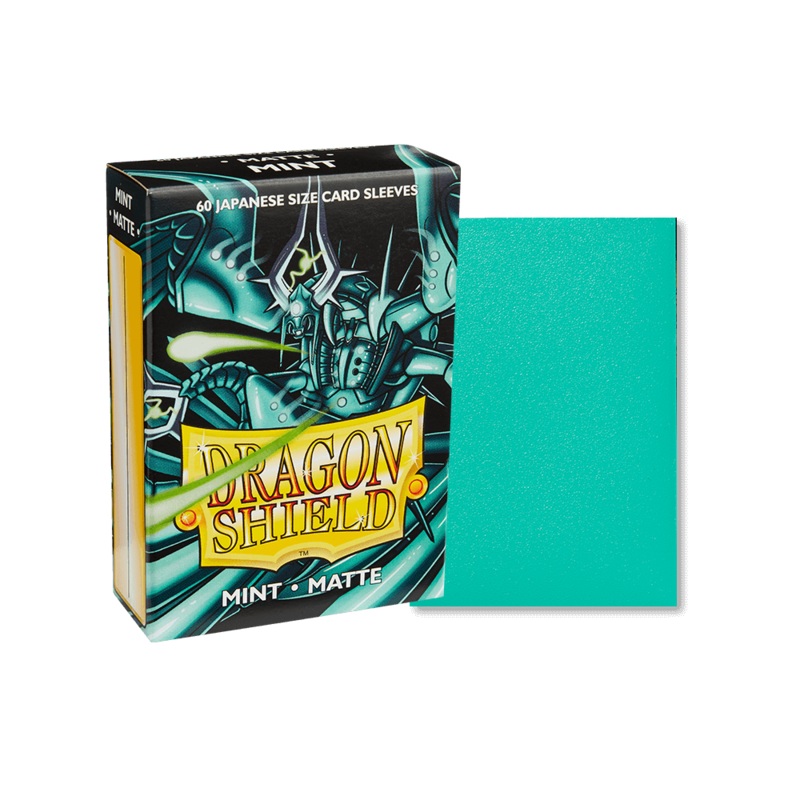 Dragon Shield: Japanese Size Matte Sleeves - Mint (60pcs)