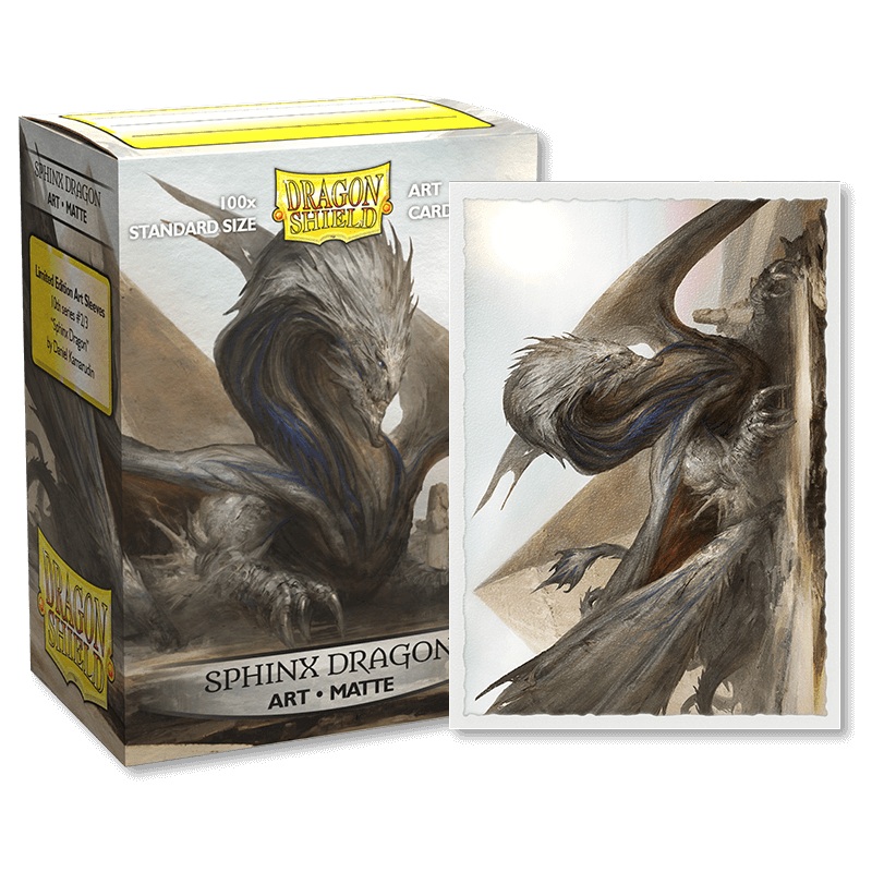 Dragon Shield: Standard Size Matte Art Sleeves - Sphinx Dragon