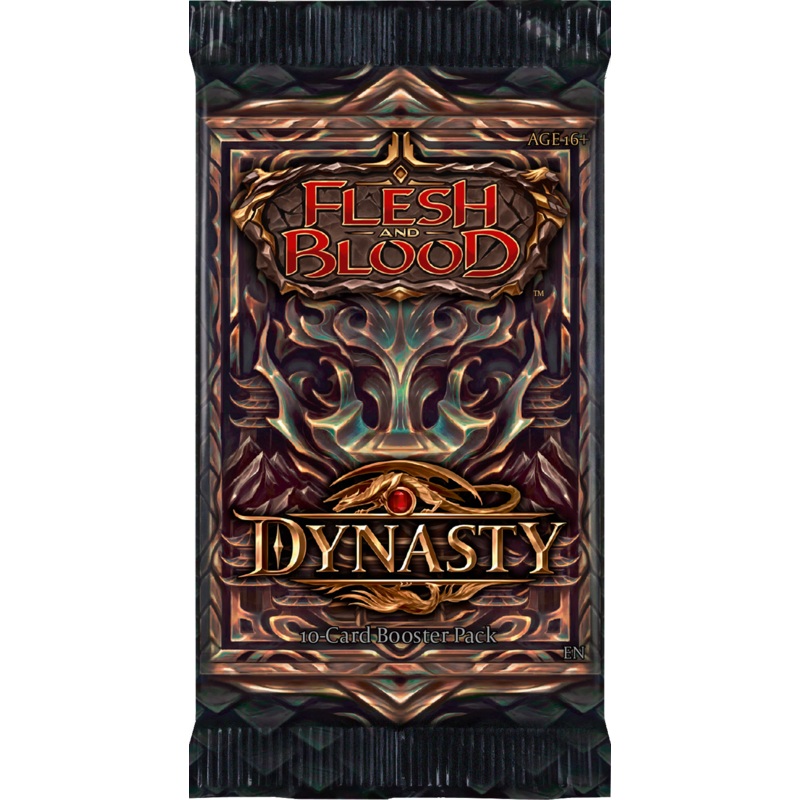 Flesh and Blood Dynasty Booster Pack (10 cards)