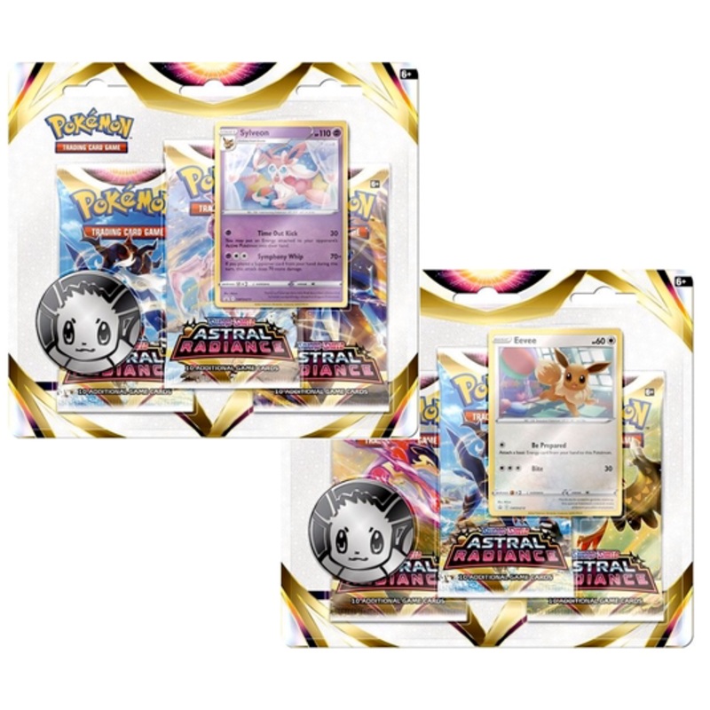 Pokemon TCG Astral Radiance (ASR) 3-Pack Blister